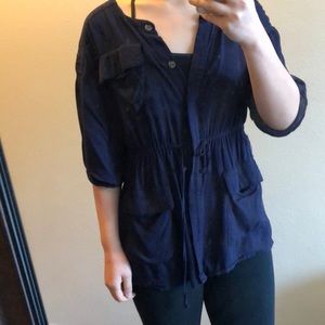 Slouchy top/jacket for spring and summer!